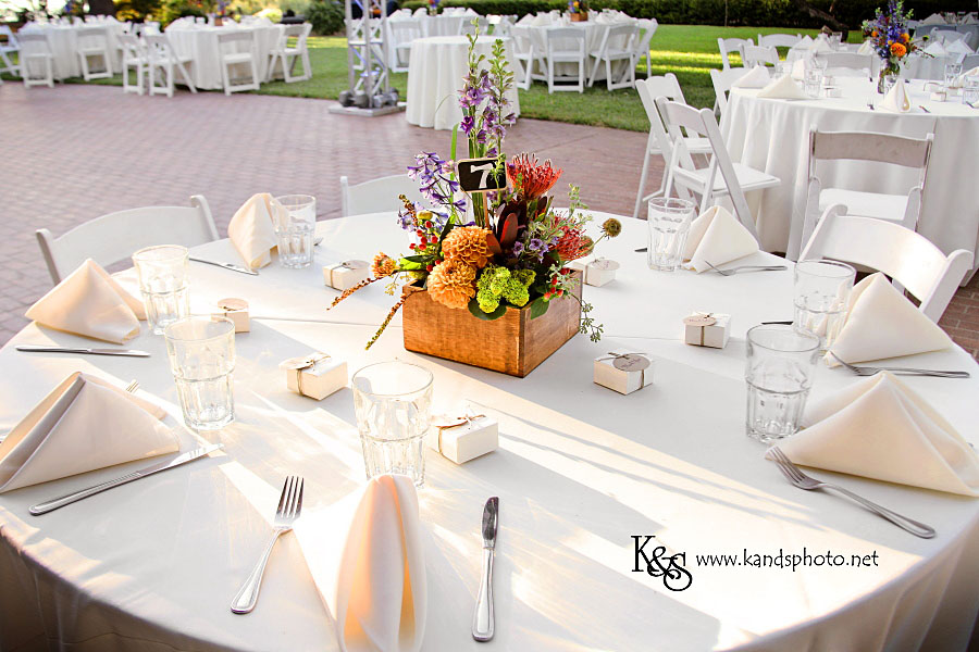 A Special and Beautiful Fall Outdoor Wedding