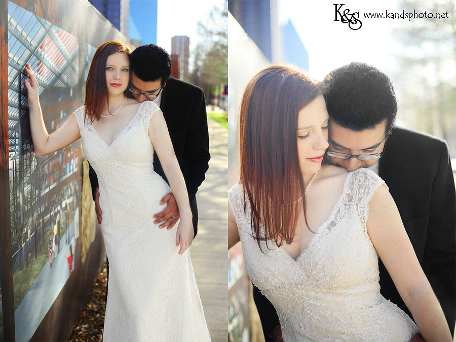 Chris and Chelsea's Downtown Dallas Wedding Session Chris and Chelsea's Downtown Dallas Wedding Session