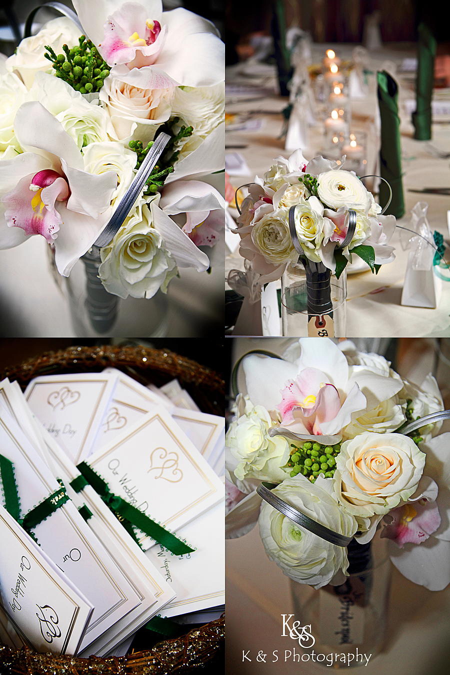 Derek and Sarah's wedding at Ferrari's in Grapevine wedding photos taken by Dallas Wedding Photographer, K & S Photography