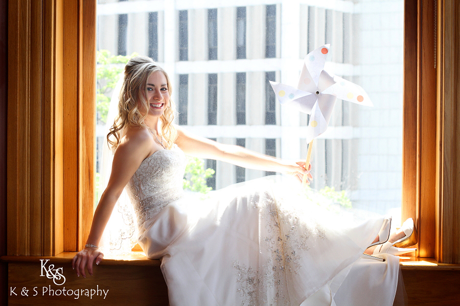 Laura's Bridal Session at Old Red Museum and the Dallas Arboretum. Photographs by Dallas Wedding Photographers, K & S Photography