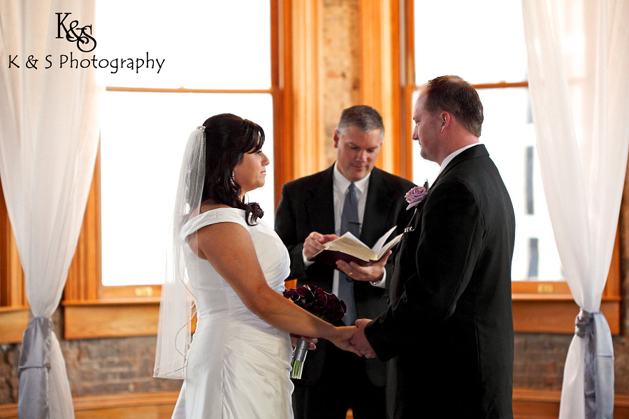 Shayne and Christie's Wedding at the Old Red Museum in Dallas. Photographs by Dallas Wedding Photographers, K & S Photography.