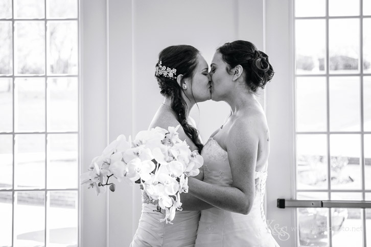 same sex wedding first look