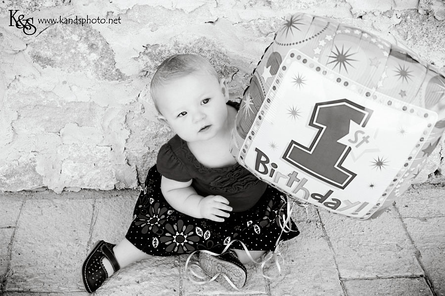 vy turns 1 taken in McKinney. Photographs by Dallas Photographers, K & S Photography