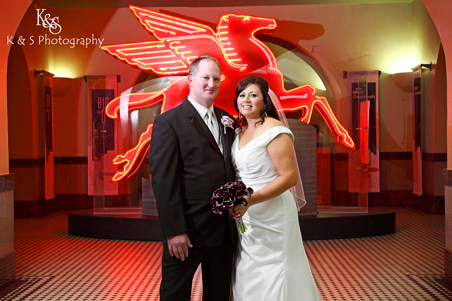 Shayne and Christie's Wedding at the Old Red Museum in Dallas. Photographs by Dallas Wedding Photographers, K & S Photography.