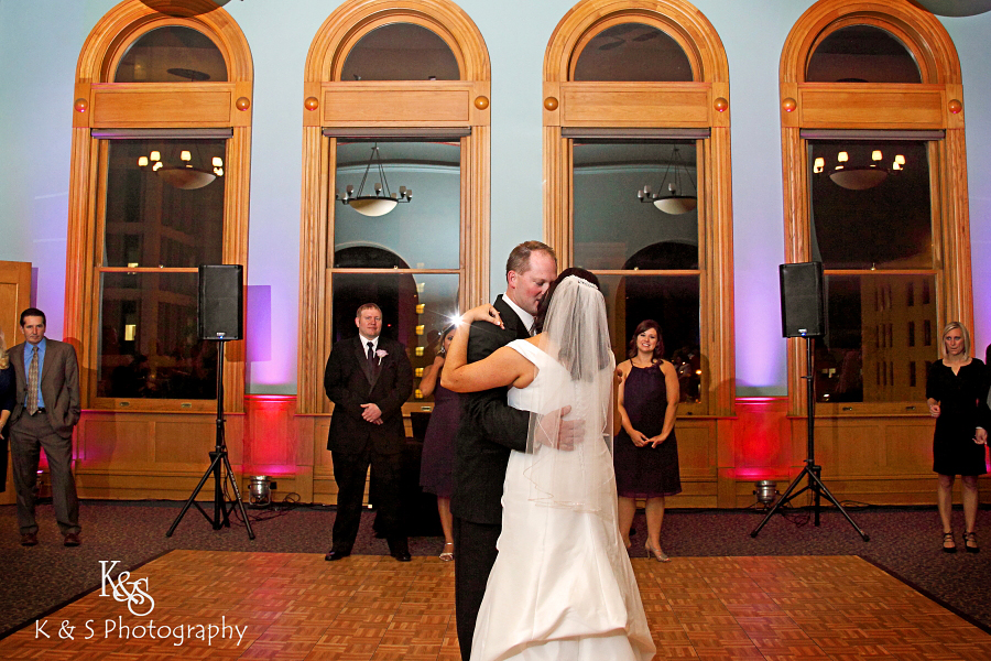 Shayne and Christie's Wedding at the Old Red Museum in Dallas. Photographs by Dallas Wedding Photographers, K & S Photography.