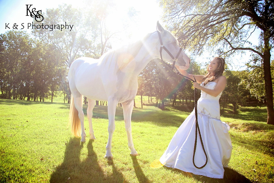 Tammy's McKinney Bridal Session. Photographs taken by Dallas Wedding Photographers, K & S Photography