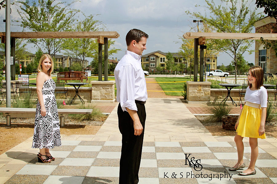 Anthony and Kelly's Engagement Session at Adriatica in McKinney and the Shops of Fairview. Photographs by Dallas Wedding Photographer, K & S Photography