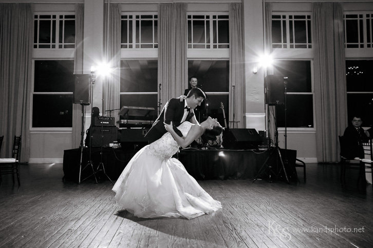 wedding at room on main dallas