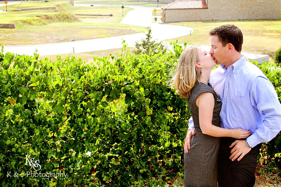 Anthony and Kelly's Engagement Session at Adriatica in McKinney and the Shops of Fairview. Photographs by Dallas Wedding Photographer, K & S Photography