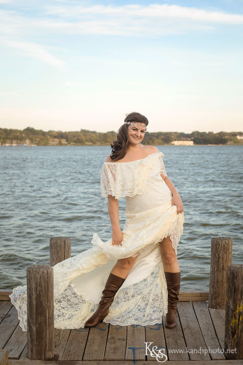 Bridal Portraits at White Rock Lake