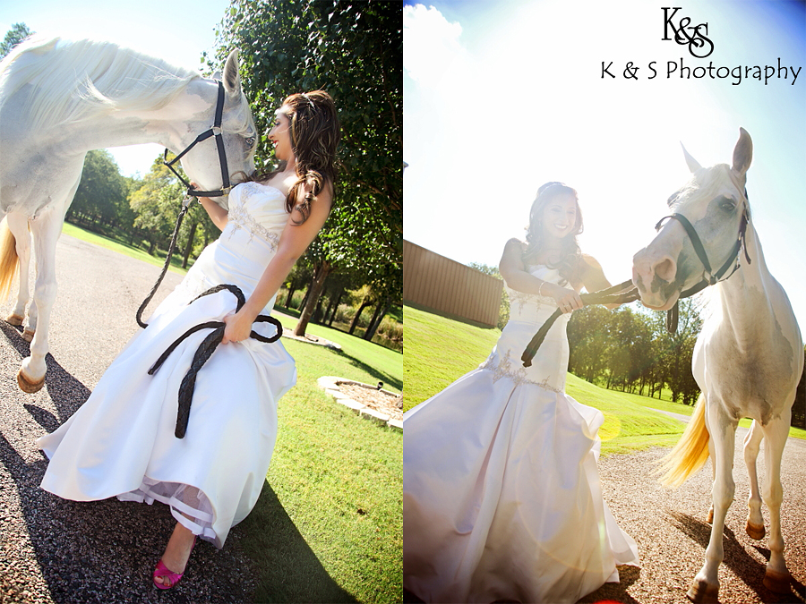 Tammy's McKinney Bridal Session. Photographs taken by Dallas Wedding Photographers, K & S Photography