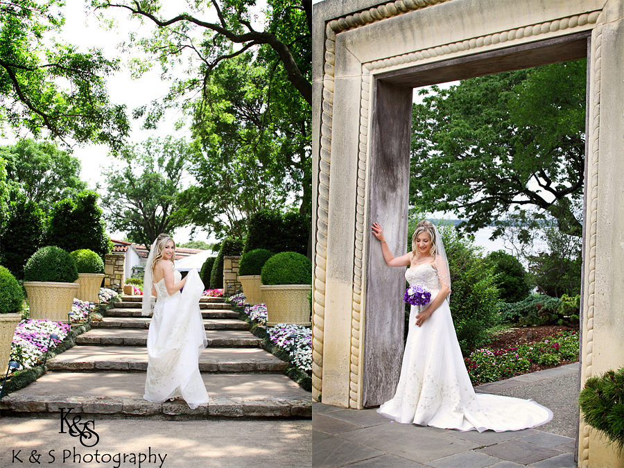 Laura's Bridal Session at Old Red Museum and the Dallas Arboretum. Photographs by Dallas Wedding Photographers, K & S Photography