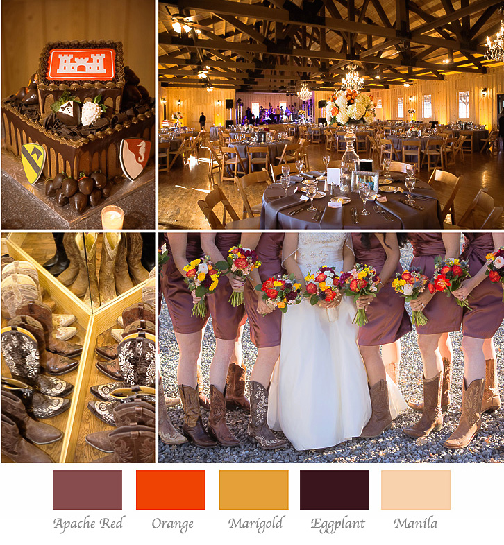 how to choose your wedding colors