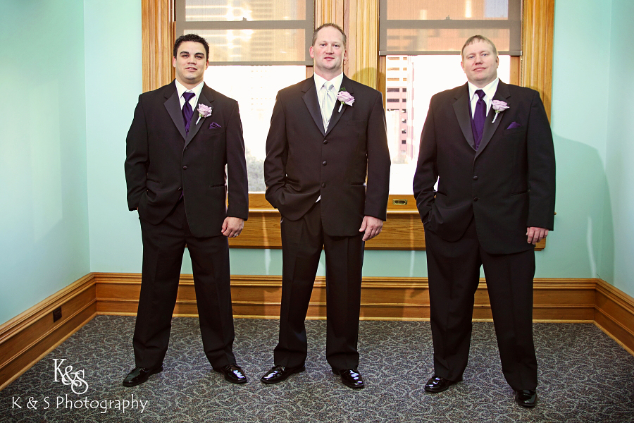 Shayne and Christie's Wedding at the Old Red Museum in Dallas. Photographs by Dallas Wedding Photographers, K & S Photography.