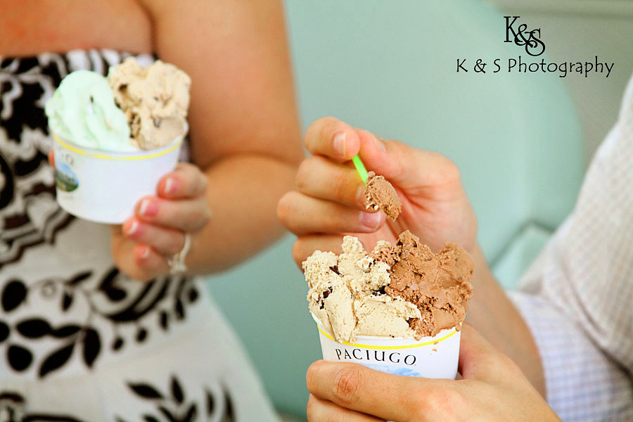 Anthony and Kelly's Engagement Session at Adriatica in McKinney and the Shops of Fairview. Photographs by Dallas Wedding Photographer, K & S Photography