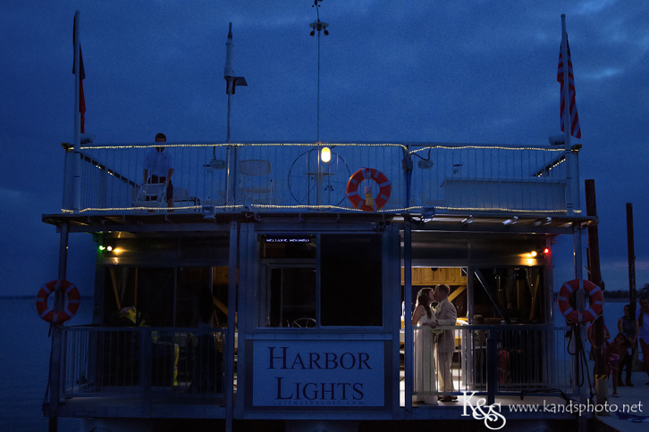 Rockwall Harbor Boat Wedding