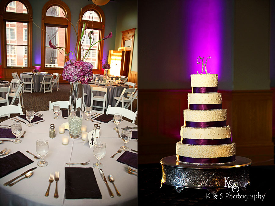 Shayne and Christie's Wedding at the Old Red Museum in Dallas. Photographs by Dallas Wedding Photographers, K & S Photography.