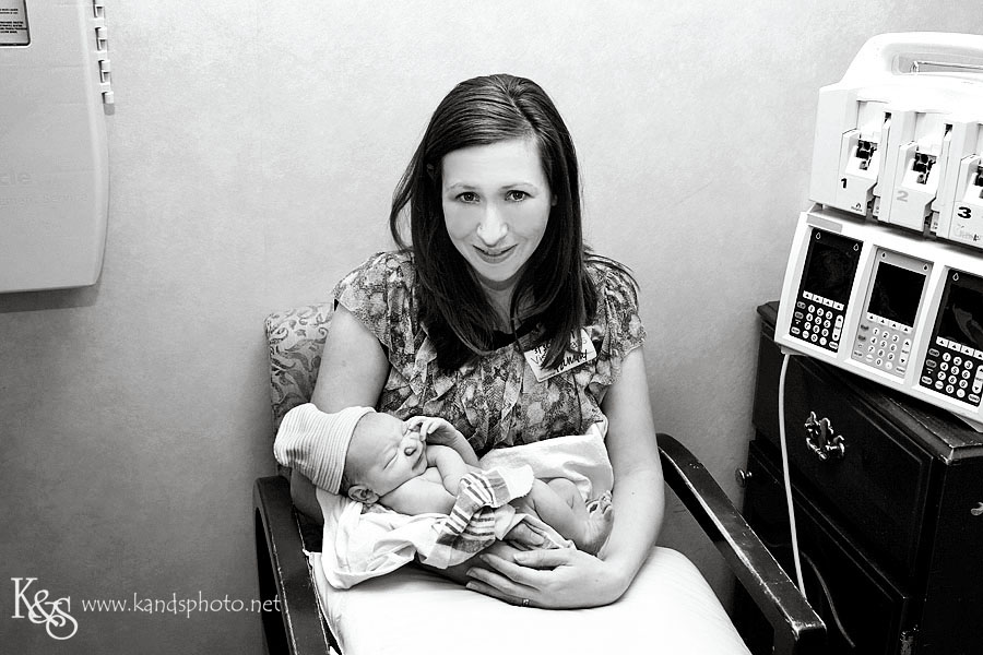 Baby Henry is welcomed into the world. Photographs by Dallas Photographers, K & S Photography