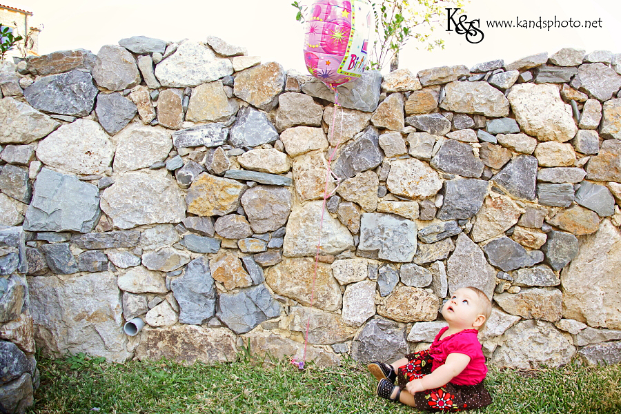 vy turns 1 taken in McKinney. Photographs by Dallas Photographers, K & S Photography