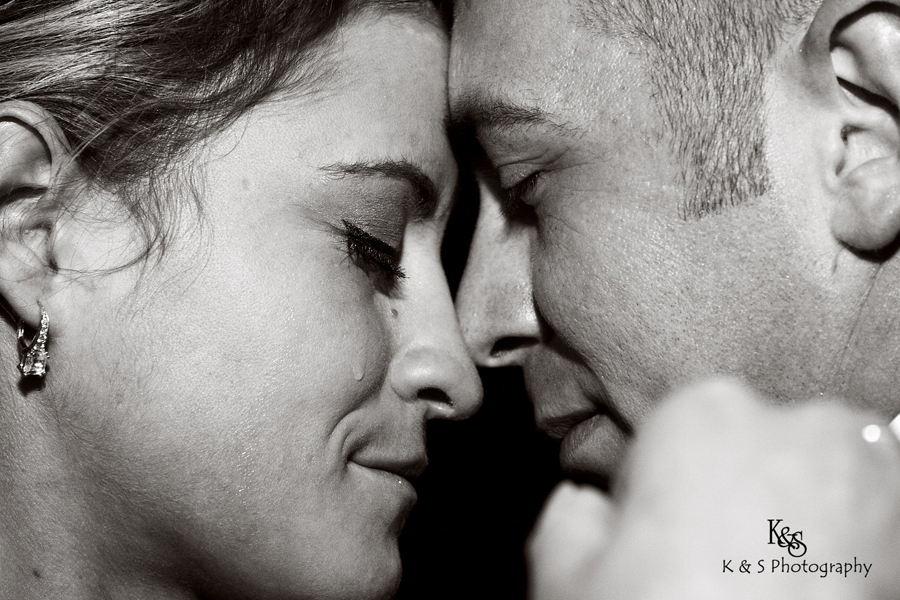 Derek and Sarah's wedding at Ferrari's in Grapevine, photos by Dallas Wedding Photographer, K & S Photography