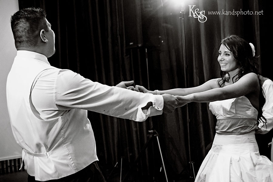 Dallas Wedding Photographers, K and Photography, photographed Adam and Stephanie's Dallas Wedding Reception at Marc Events