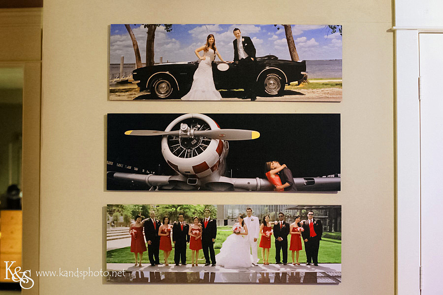 K & S Photography has an office in Dallas to meet wedding clients at