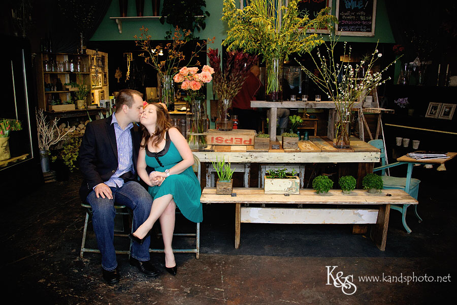 Mark and Jamie's Fun Engagement Session. Photographs by Dallas Wedding Photographers, K & S Photography