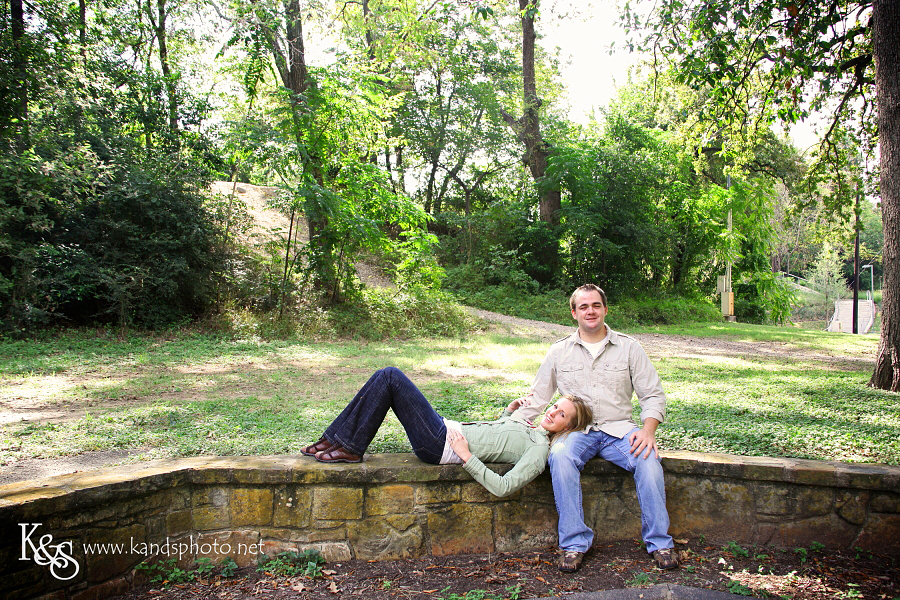 Matt and Megan Engaged in Dallas. Photographs by Dallas Wedding Photographers, K & S Photograph