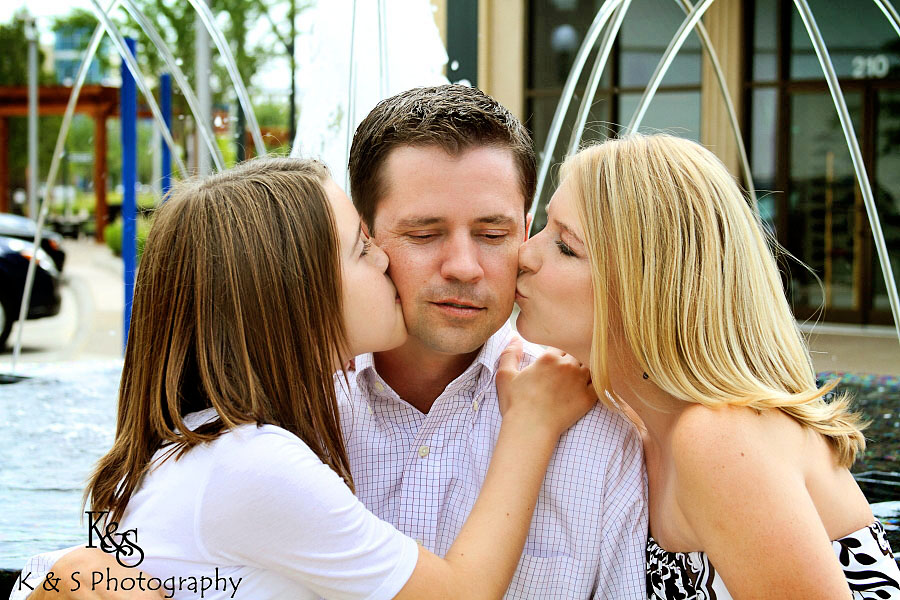 Anthony and Kelly's Engagement Session at Adriatica in McKinney and the Shops of Fairview. Photographs by Dallas Wedding Photographer, K & S Photography
