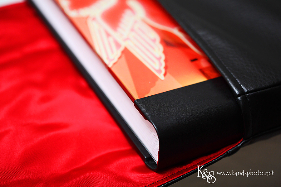 Photos of the albums we offer. Photographs by Dallas Wedding Photographers, K & S Photography