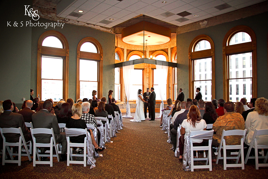 Shayne and Christie's Wedding at the Old Red Museum in Dallas. Photographs by Dallas Wedding Photographers, K & S Photography.