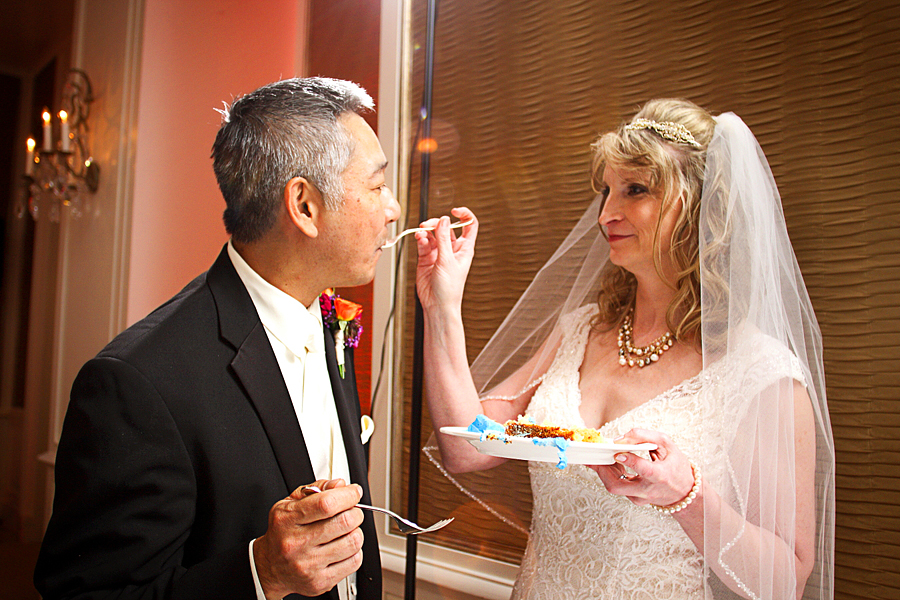 John and Christi's Dallas Wedding at the Crescent Hotel. Photographs by Dallas Wedding Photographers, K & S Photography