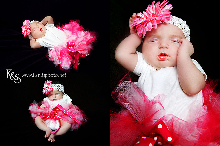 Bella's Newborn Pictures. Photographs by Dallas Portrait Photographers, K & S Photography