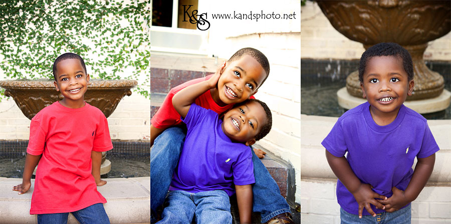 Lathan Family at Lee Park in Dallas. Photographs by Dallas Photographers, K & S Photography