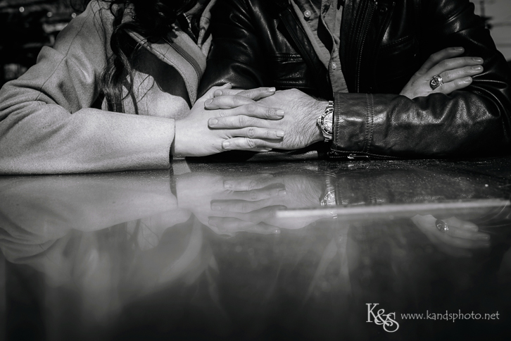 dallas truckyard engagement photograpy