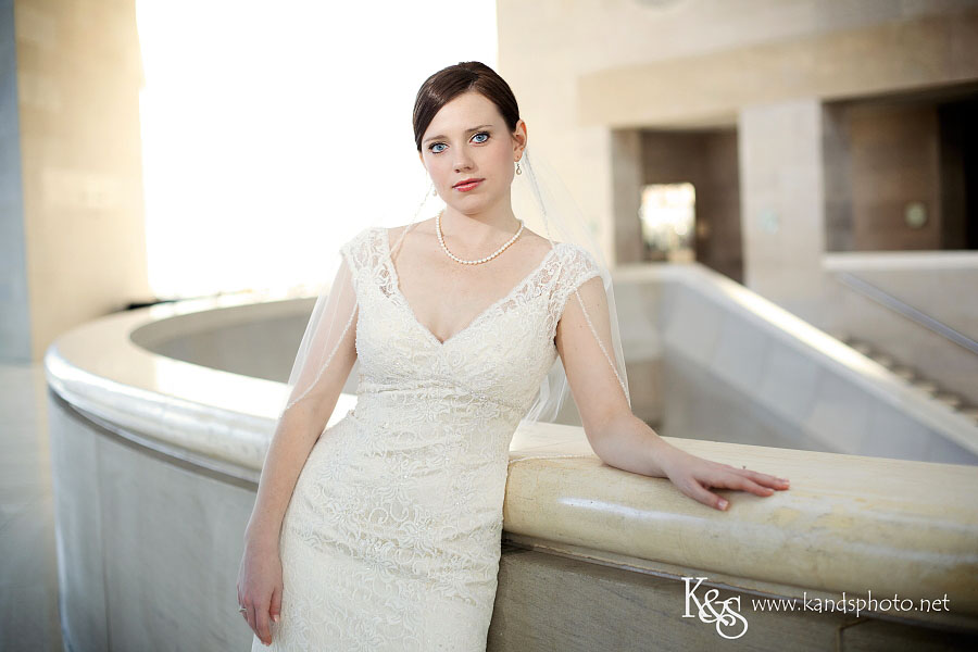Dallas Wedding Photographers, K & S Photography, photographed Chelsea Dallas' Bridal Session at the Meyerson Sympony Center