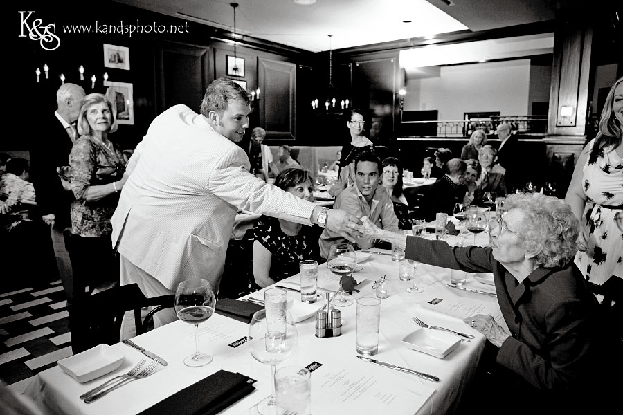 David and Sara's Wedding Rehearsal Dinner at Dakota's in Dallas |  Dallas Wedding Photographer