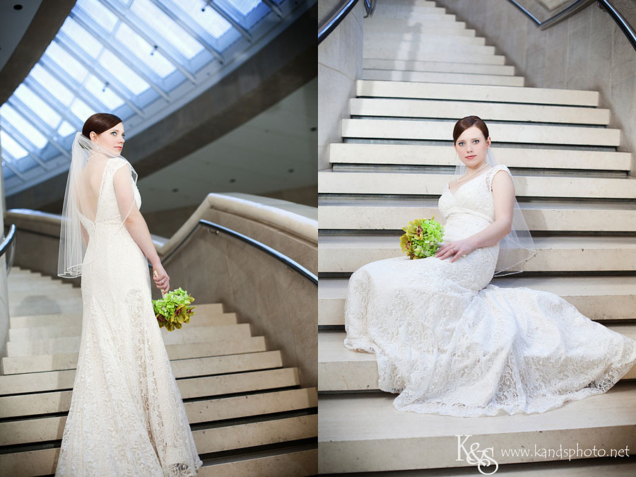 Dallas Wedding Photographers, K & S Photography, photographed Chelsea Dallas' Bridal Session at the Meyerson Sympony Center