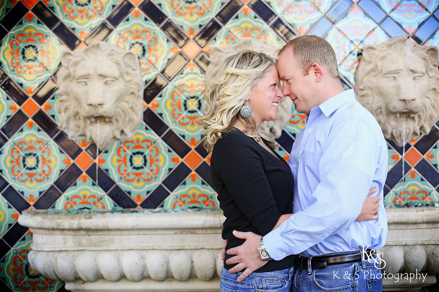 Travis and Kristen - Dallas Engagements. Photographs by Dallas Wedding Photographers, K & S Photography