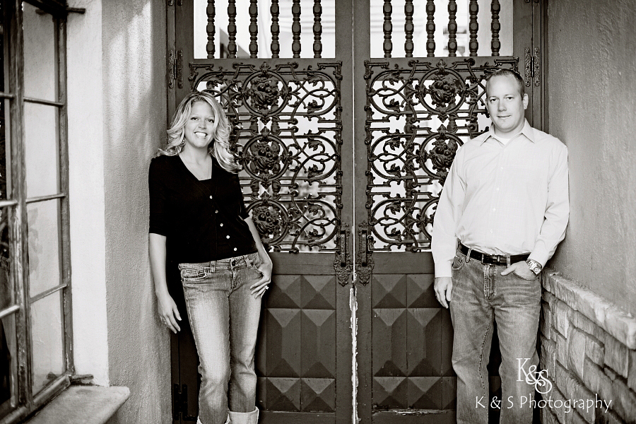Travis and Kristen - Dallas Engagements. Photographs by Dallas Wedding Photographers, K & S Photography