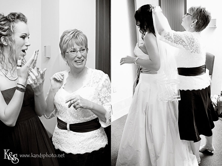 Dallas Wedding Photographers, K and S Photography. Adam and Stephanie - Dallas Wedding at St. Joseph's Catholic Church