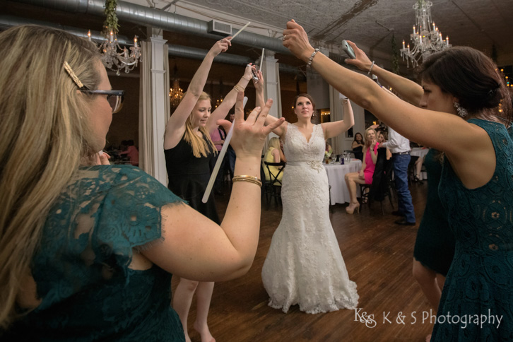 gather mckinney downtown wedding