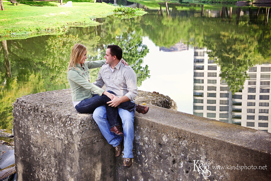 Matt and Megan Engaged in Dallas. Photographs by Dallas Wedding Photographers, K & S Photograph