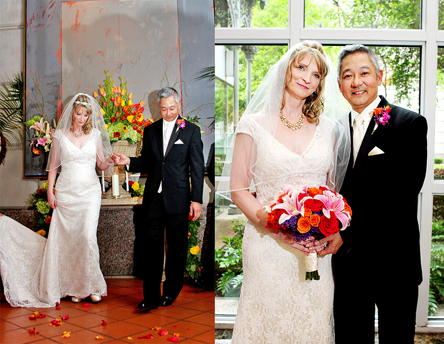 John and Christi's dallas wedding at the Rosewood Crescent Hotel. Photographs by Dallas Wedding Photographers, K & S Photography