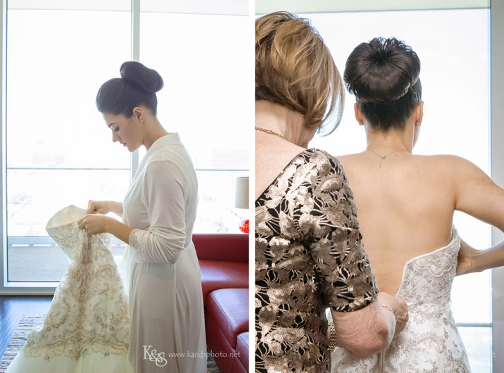 wedding at room on main dallas