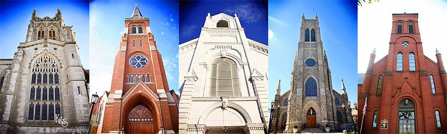 photographs of New England Churches by K & S Photography