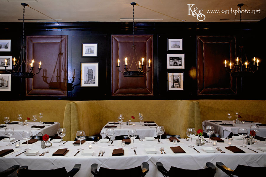 David and Sara's Wedding Rehearsal Dinner at Dakota's in Dallas |  Dallas Wedding Photographers