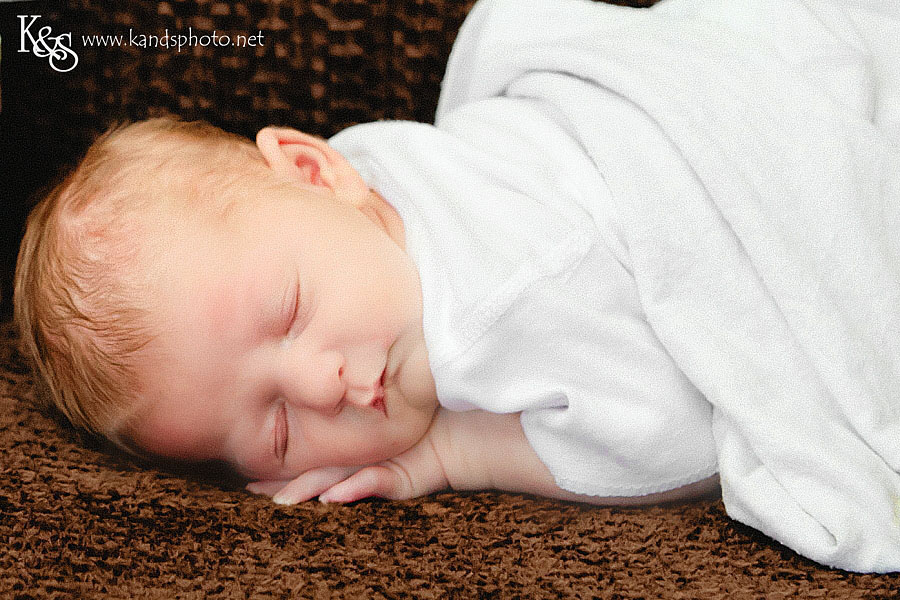 Baby Harper at 1 Week | Dallas Newborn Photographers