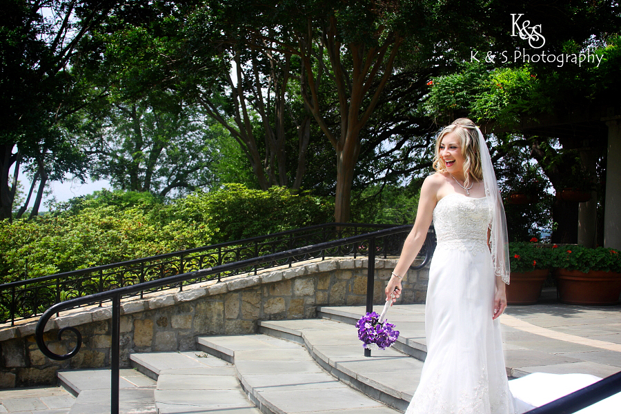 Laura's Bridal Session at Old Red Museum and the Dallas Arboretum. Photographs by Dallas Wedding Photographers, K & S Photography