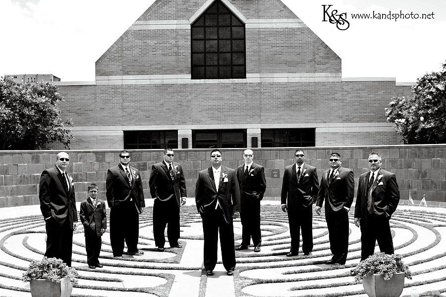 Dallas Wedding Photographers, K and S Photography. Adam and Stephanie - Dallas Wedding at St. Joseph's Catholic Church